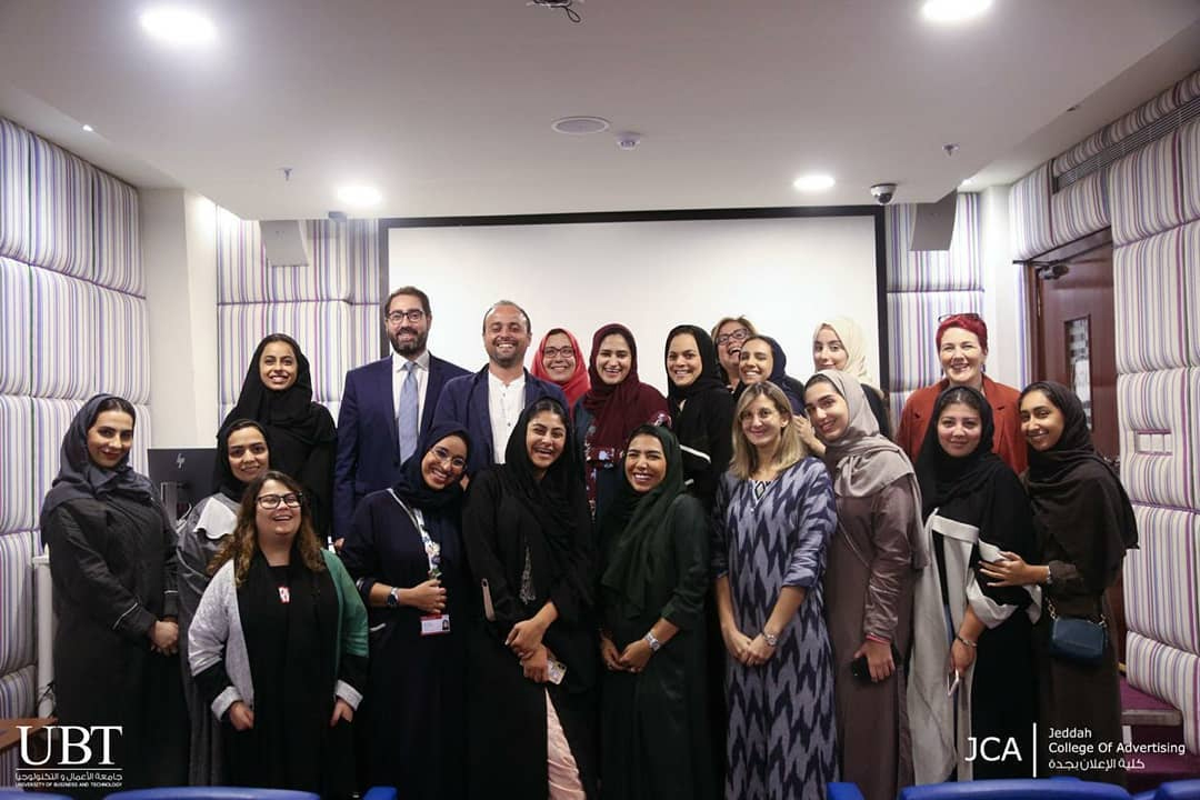 Visit of the Faculty of Advertising in Jeddah...